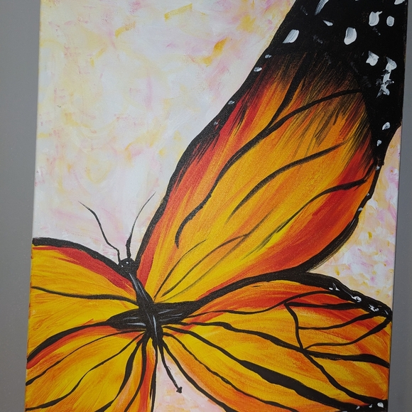 Butterfly painting - Picture 4 of 4